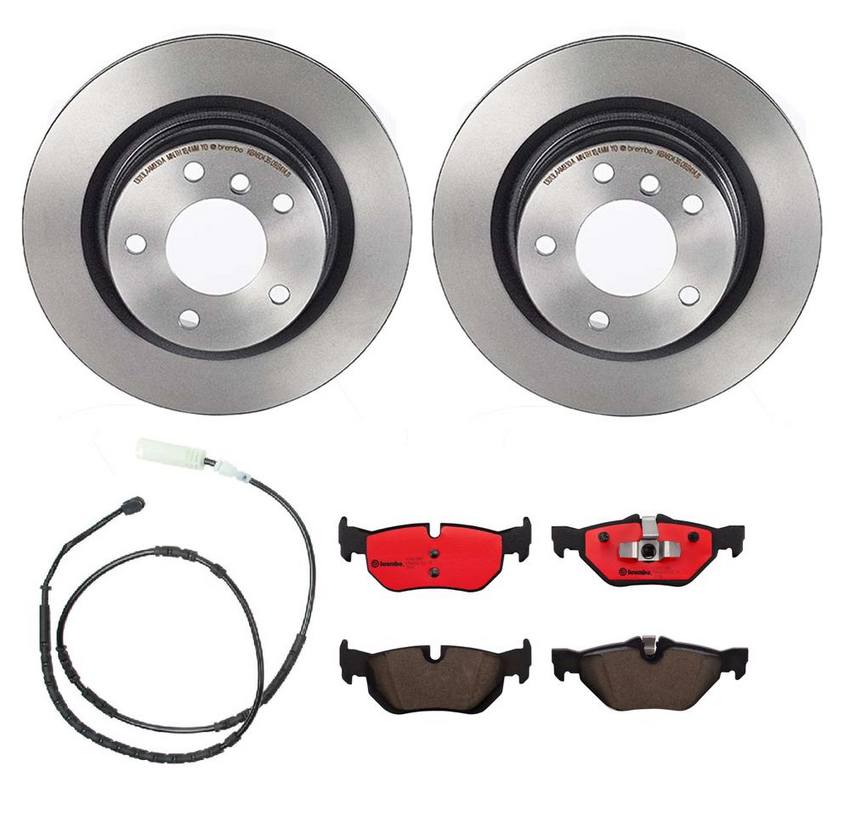 Brembo Brakes Kit - Pads and Rotors Rear (300mm) (Ceramic)